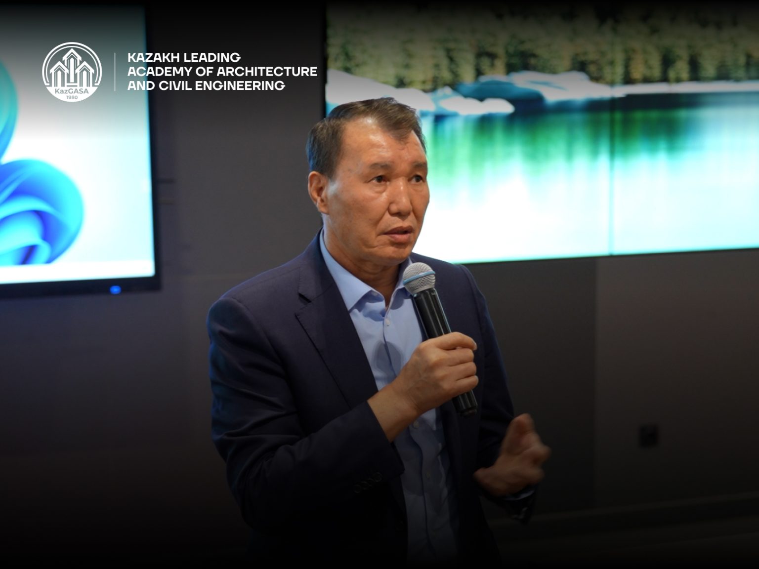 Visit and Guest Lecture by Alik Shpekbayev at KazGASA – KazGASA